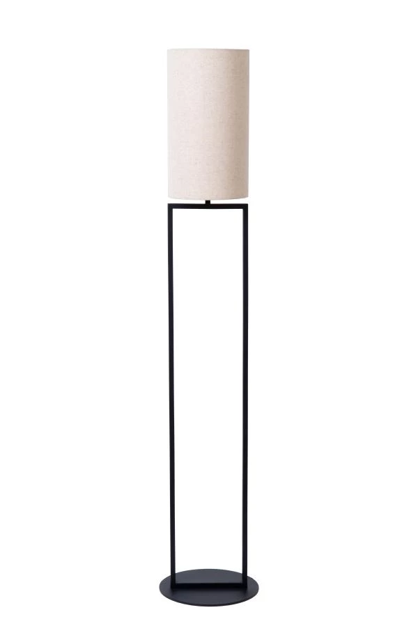 Lucide HERMAN - Stehlampe - Ø 26 cm - 1xE27 - Beige - ausgeschaltet